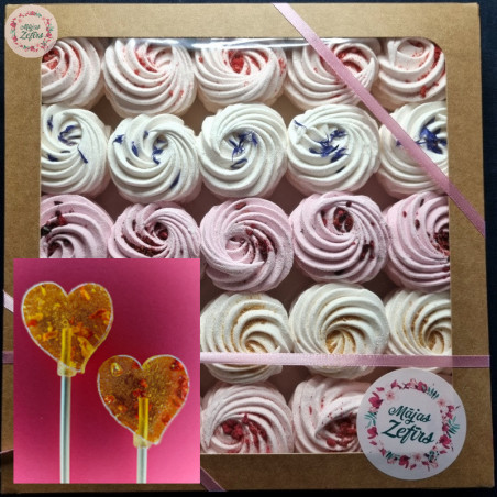 VALENTINE'S DAY ZEPHYR MIX 25 PCS.