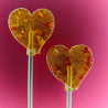 HEART-SHAPED lollipop